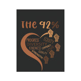 “The 92%” Garden Banner - Celebrate Diversity & Kindness