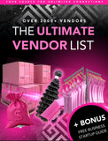 The Ultimate Vendor List